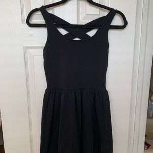 Frenchi | Nordstrom basic black ballet style dress.